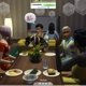 Illustration for article titled Doing Thanksgiving In The Sims 4 Is Like Herding Cats